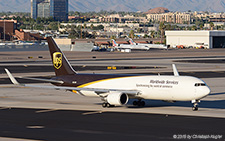 Boeing 767-34AF | N324UP | United Parcel Service | PHOENIX SKY HARBOUR INTL (KPHX/PHX) 24.09.2015