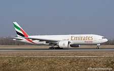 Boeing 777-F1H | A6-EFI | Emirates Airline | BASLE (LFSB/BSL) 15.03.2015