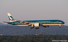 Boeing 777-367ER | B-KPB | Cathay Pacfic  |  Spirit of Hong Kong cs | Z&UUML;RICH (LSZH/ZRH) 02.07.2015