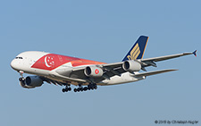 Airbus A380-841 | 9V-SKI | Singapore Airlines  |  50 year of Singapore Independence | Z&UUML;RICH (LSZH/ZRH) 16.07.2015