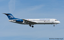 Fokker 100 | 4O-AOM | Montenegro Airlines | Z&UUML;RICH (LSZH/ZRH) 08.11.2015