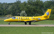 Cessna 550 Citation Bravo | HB-VMX | untitled (Lions Air)  |  operating on behalf of TCS Ambulance | ST.GALLEN-ALTENRHEIN (LSZR/ACH) 11.07.2015