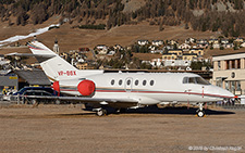 Hawker Beechcraft Hawker 750 | VP-BSX | untitled | SAMEDAN (LSZS/SMV) 26.12.2015