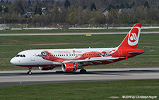 Airbus A320-214 | D-ABFO | Air Berlin  |  with Topbonus sticker | D&UUML;SSELDORF (EDDL/DUS) 09.04.2016