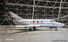 Dassault Falcon 10 | F-ZACB | Dassault Aviation  |  on display at Aeroscopia, Toulouse | TOULOUSE - BLAGNAC (LFBO/TLS) 06.09.2016