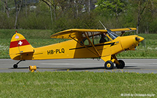 Piper PA-18-150 Super Cub | HB-PLQ | private (Motorfluggruppe Fricktal) | ALPNACH (LSMA/---) 30.04.2016