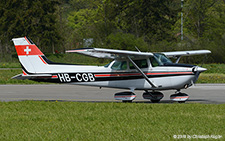 Reims/Cessna F172P | HB-CGB | private | ALPNACH (LSMA/---) 30.04.2016