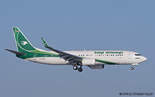 Boeing 737-81Z | YI-ASF | Iraqi Airways | Z&UUML;RICH (LSZH/ZRH) 22.01.2016