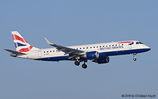 Embraer ERJ-190SR | G-LCYT | British Airways | Z&UUML;RICH (LSZH/ZRH) 22.01.2016
