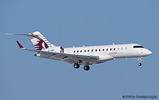 Bombardier BD.700 Global XRS | A7-CEF | Qatar Executive | Z&UUML;RICH (LSZH/ZRH) 22.01.2016