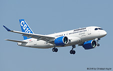 Bombardier CSeries 100 | C-FFCO | Bombardier  |  Route Proving in Europe | Z&UUML;RICH (LSZH/ZRH) 10.03.2016