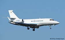 Dassault Falcon 2000LX | D-BEKY | untitled (BASF AG) | Z&UUML;RICH (LSZH/ZRH) 10.03.2016