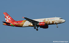 Airbus A320-214 | 9H-AEO | Air Malta  |  Valletta - Capital of Culture 2018 | Z&UUML;RICH (LSZH/ZRH) 19.03.2016