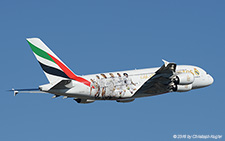 Airbus A380-861 | A6-EOA | Emirates Airline  |  Promoting Real Madrid Football Club | Z&UUML;RICH (LSZH/ZRH) 26.03.2016