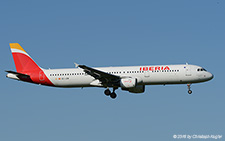 Airbus A321-211 | EC-JZM | Iberia | Z&UUML;RICH (LSZH/ZRH) 05.05.2016