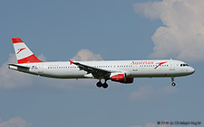 Airbus A321-111 | OE-LBA | Austrian Airlines | Z&UUML;RICH (LSZH/ZRH) 08.05.2016