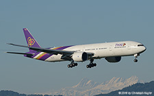 Boeing 777-3D7ER | HS-TKU | Thai Airways International | Z&UUML;RICH (LSZH/ZRH) 22.05.2016