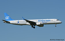 Embraer ERJ-195LR | EC-KRJ | Air Europa Express  |  Promoting Rafael Nadal's Sport Center | Z&UUML;RICH (LSZH/ZRH) 23.06.2016