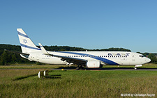 Boeing 737-8Q8 | 4X-EKP | El Al Israel Airlines | Z&UUML;RICH (LSZH/ZRH) 23.06.2016