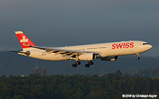 Airbus A330-343X | HB-JHF | Swiss International Air Lines | Z&UUML;RICH (LSZH/ZRH) 01.07.2016