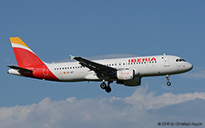 Airbus A320-214 | EC-IEF | Iberia | Z&UUML;RICH (LSZH/ZRH) 14.08.2016