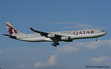 Airbus A340-313X | A7-AAH | Qatar Amiri Flight | Z&UUML;RICH (LSZH/ZRH) 14.08.2016