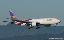 Boeing 777-2D7ER | HS-TJR | Thai Airways International | Z&UUML;RICH (LSZH/ZRH) 14.08.2016