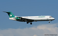 Fokker 100 | YR-FKA | Carpatair | Z&UUML;RICH (LSZH/ZRH) 12.09.2016