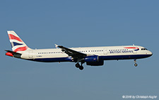 Airbus A321-231 | G-MEDJ | British Airways | Z&UUML;RICH (LSZH/ZRH) 12.09.2016