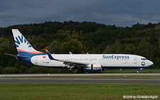 Boeing 737-8HC | TC-SNN | SunExpress | Z&UUML;RICH (LSZH/ZRH) 17.09.2016