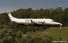Raytheon 1900D | F-GTVC | Twin Jet | Z&UUML;RICH (LSZH/ZRH) 17.09.2016