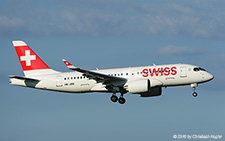 Bombardier CSeries 100 | HB-JBB | Swiss Global Airlines | Z&UUML;RICH (LSZH/ZRH) 25.09.2016