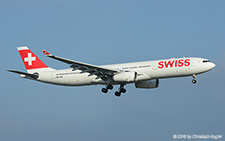 Airbus A330-343X | HB-JHD | Swiss International Air Lines | Z&UUML;RICH (LSZH/ZRH) 04.12.2016