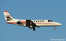 Cessna 550 Citation Bravo | TC-MKA | untitled (Bonair Havacilik) | Z&UUML;RICH (LSZH/ZRH) 10.12.2016