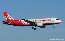 Airbus A320-214 | UR-AJA | AtlasGlobal | Z&UUML;RICH (LSZH/ZRH) 10.12.2016