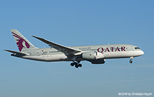 Boeing 787-8 | A7-BCW | Qatar Airways | Z&UUML;RICH (LSZH/ZRH) 10.12.2016