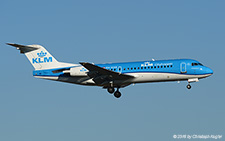 Fokker 70 | PH-KZB | KLM Cityhopper | Z&UUML;RICH (LSZH/ZRH) 10.12.2016