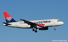 Airbus A319-132 | YU-API | Air Serbia | Z&UUML;RICH (LSZH/ZRH) 27.12.2016