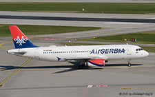 Airbus A320-232 | YU-APG | Air Serbia | Z&UUML;RICH (LSZH/ZRH) 22.04.2017