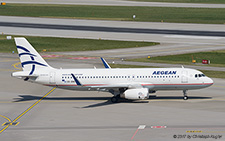 Airbus A320-232 | SX-DND | Aegean Airlines | Z&UUML;RICH (LSZH/ZRH) 22.04.2017