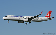 Airbus A321-231 | TC-JTJ | Turkish Airlines | Z&UUML;RICH (LSZH/ZRH) 24.04.2017