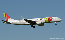 Embraer ERJ-190LR | CS-TPT | TAP Express (Portugalia Airlines) | Z&UUML;RICH (LSZH/ZRH) 22.05.2017