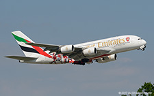 Airbus A380-861 | A6-EUA | Emirates Airline  |  promoting Arsenal FC | Z&UUML;RICH (LSZH/ZRH) 25.05.2017