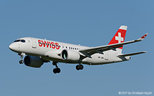 Bombardier CSeries 100 | HB-JBH | Swiss Global Airlines | Z&UUML;RICH (LSZH/ZRH) 26.05.2017