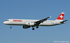 Airbus A321-212 | HB-IOM | Swiss International Air Lines | Z&UUML;RICH (LSZH/ZRH) 26.05.2017