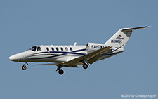 Cessna 525A CitationJet CJ2 | 9A-DWA | private (Winair) | Z&UUML;RICH (LSZH/ZRH) 08.07.2017