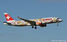 Bombardier CSeries 300 | HB-JCA | Swiss Global Airlines  |  Fichtré 2017 cs | Z&UUML;RICH (LSZH/ZRH) 16.07.2017