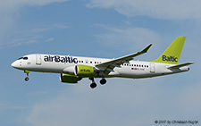 Bombardier CSeries 300 | YL-CSC | Air Baltic | Z&UUML;RICH (LSZH/ZRH) 29.07.2017