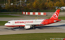 Airbus A320-214 | UR-AJA | AtlasGlobal | Z&UUML;RICH (LSZH/ZRH) 30.10.2017