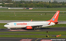 Boeing 737-8Q8 | TC-TJM | Corendon Airlines | D&UUML;SSELDORF (EDDL/DUS) 20.04.2018